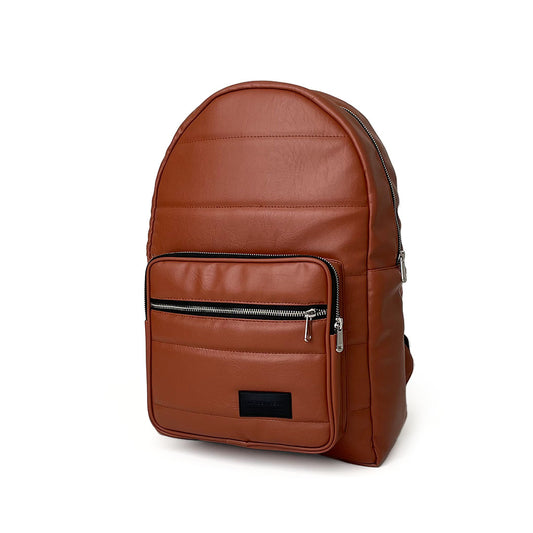 MIF Tan Luxe Backpack