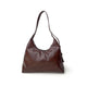 Brown Curve Shoulder Bag