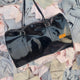 Glossed-Shell Duffle Bag