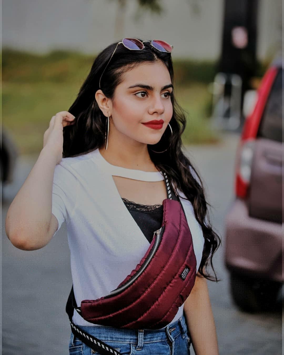 Deep Mauve Fannypack zipper MIF Concept Pakistan