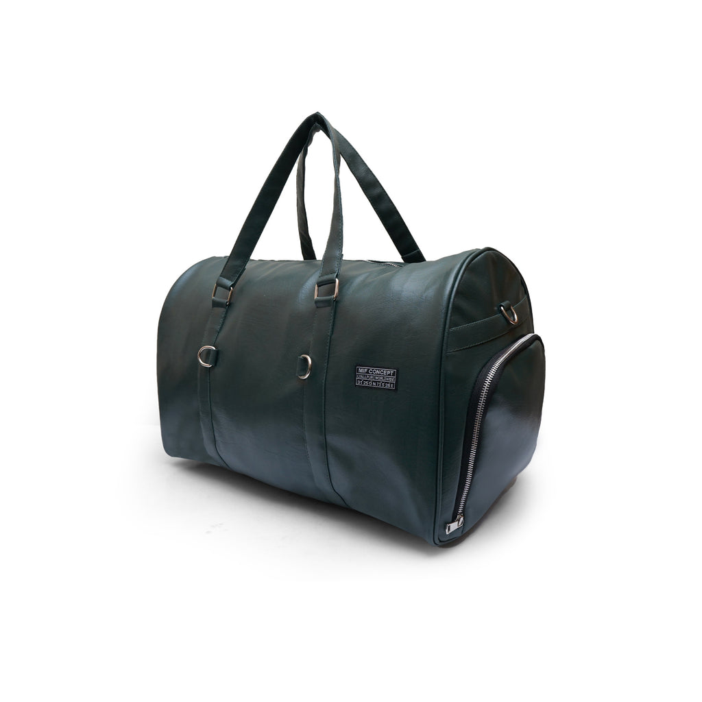 Dark green cheap duffle bag