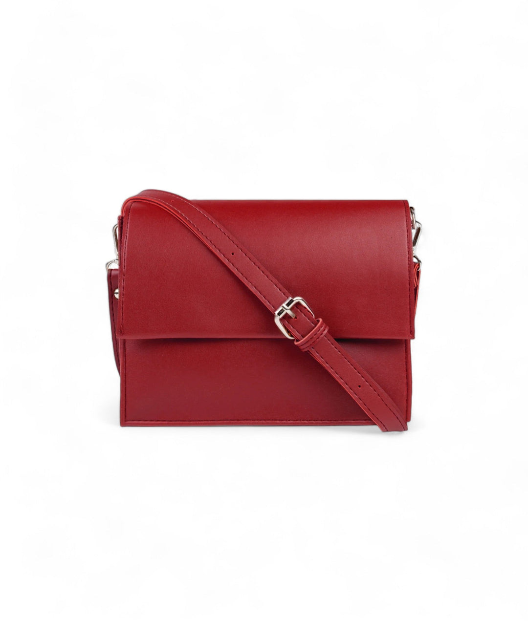 Maroon Mini Cross-Body Bag