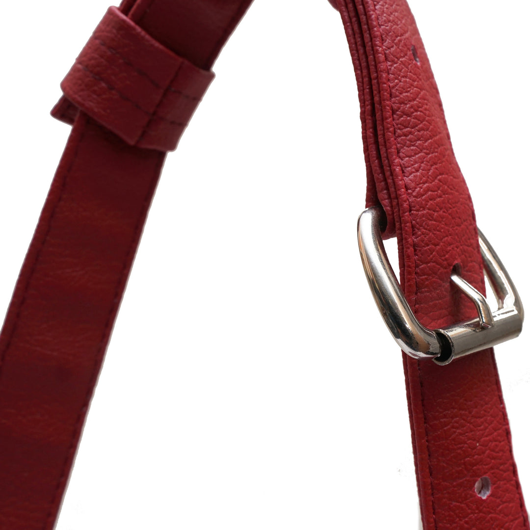 Burgundy Messenger Sling Bag