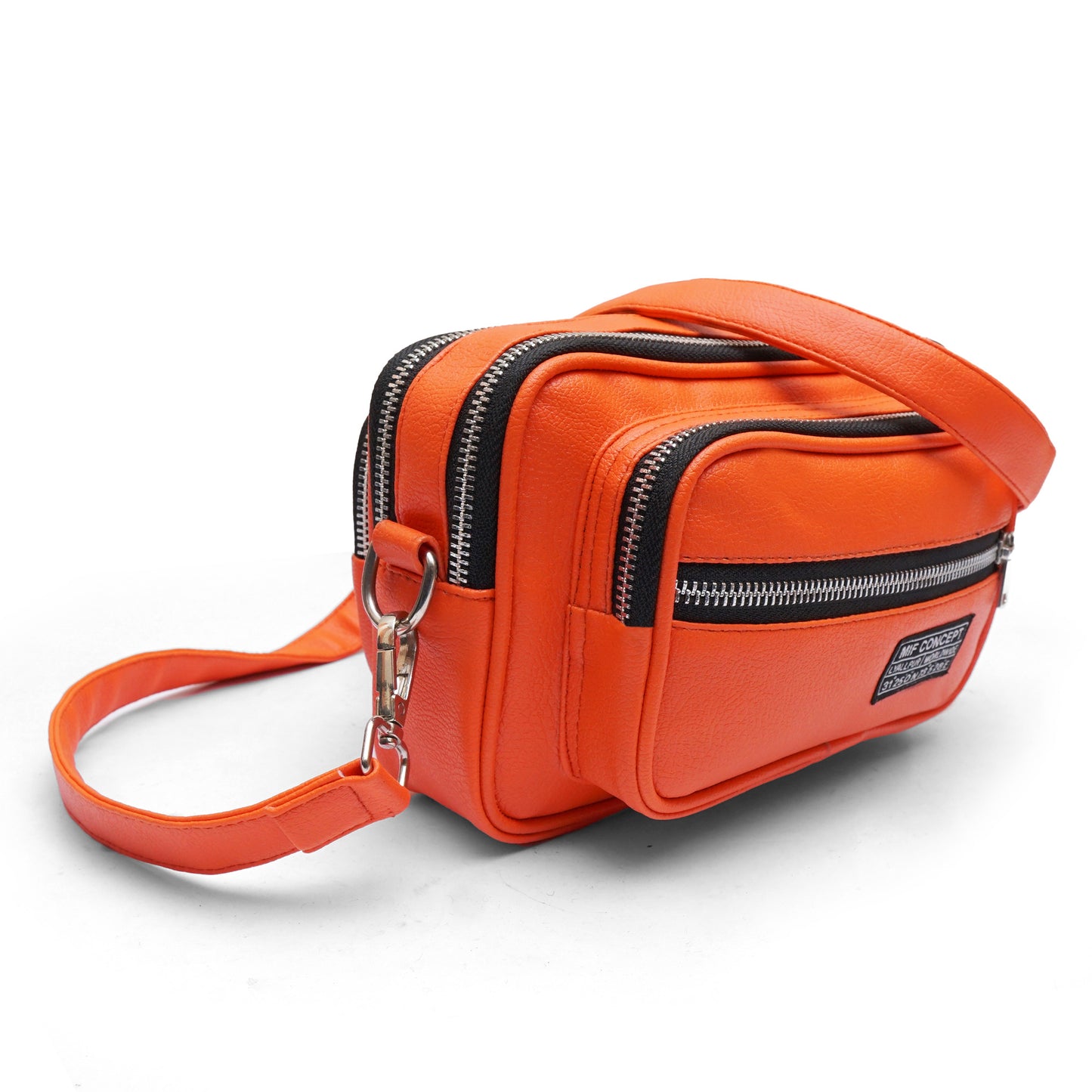 Orange Peel Messenger Sling Bag