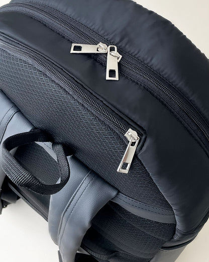 Apex Black Puffer Backpack