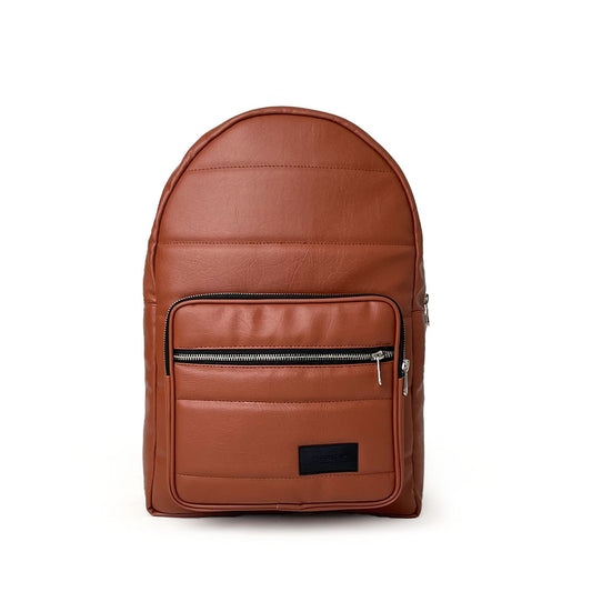 MIF Tan Luxe Backpack