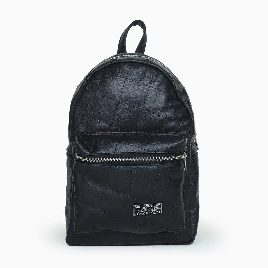 Black Puffer Daypack