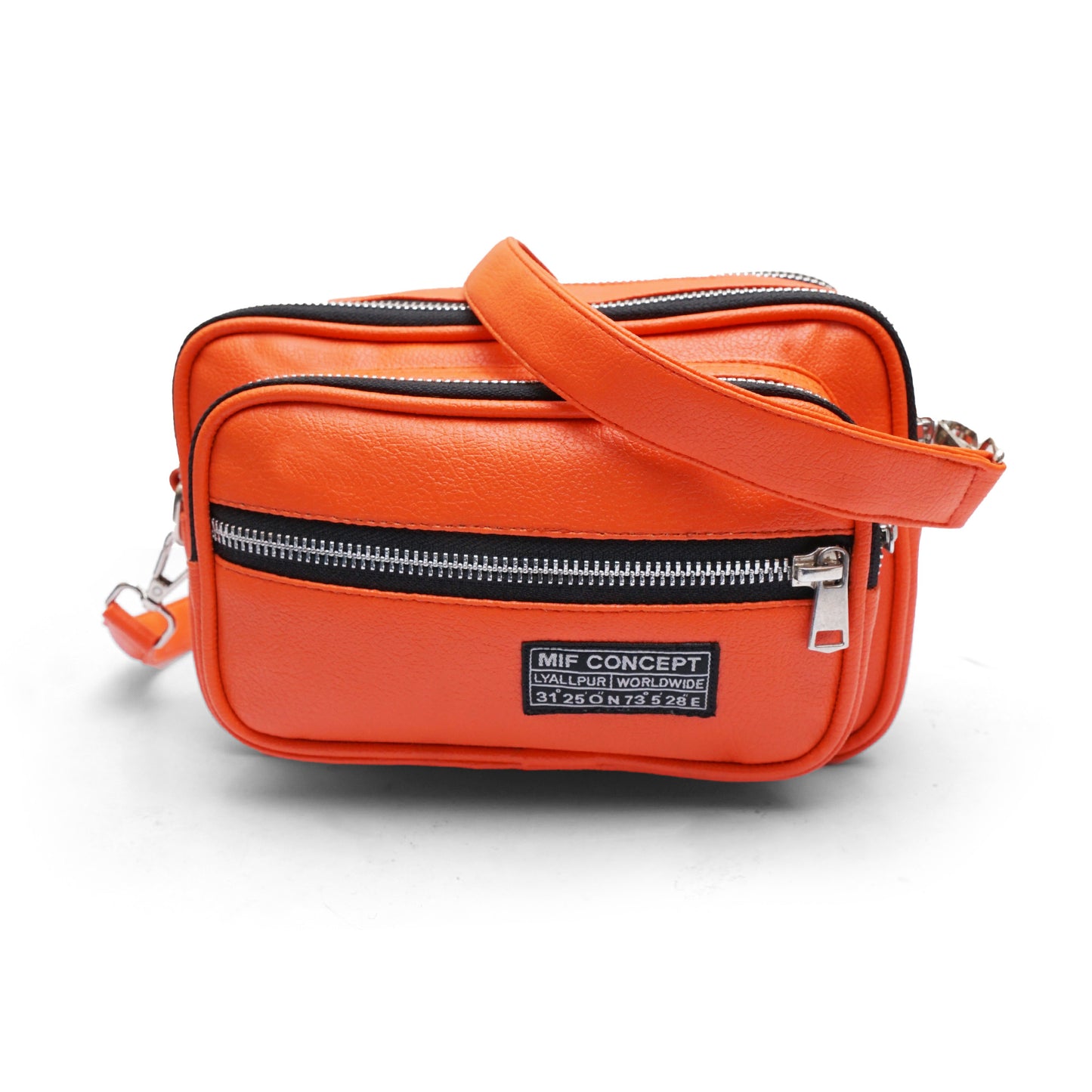 Orange Peel Messenger Sling Bag