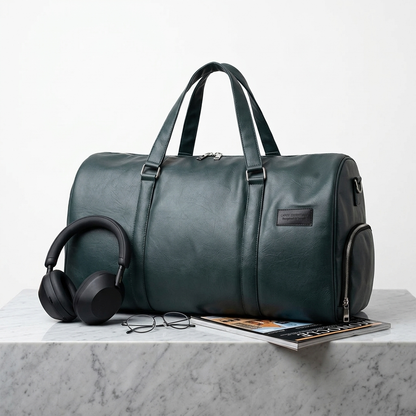 Dark Green Duffle Bag