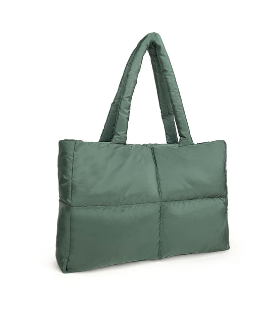 Olive Everyday Puffer Tote