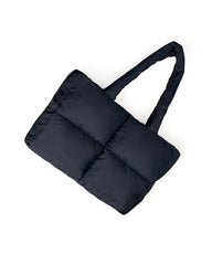 Black Everyday Puffer Tote