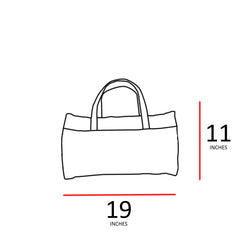 Glossed-Shell Duffle Bag