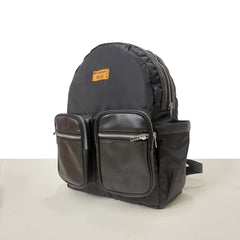 BLACK TRIPPED BACKPACK