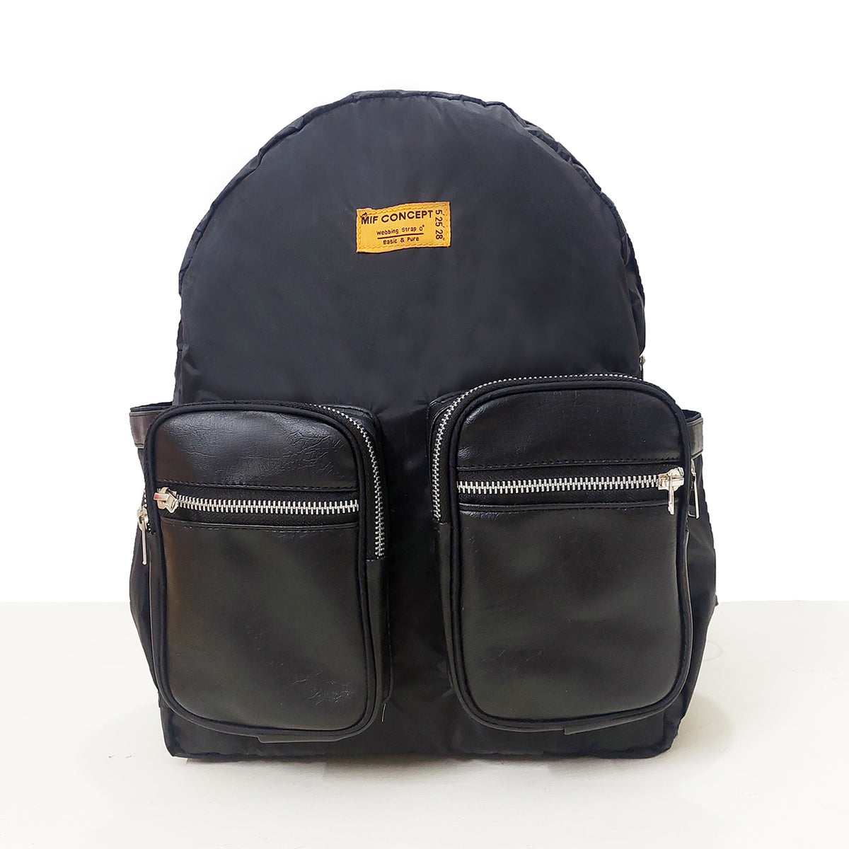 BLACK TRIPPED BACKPACK